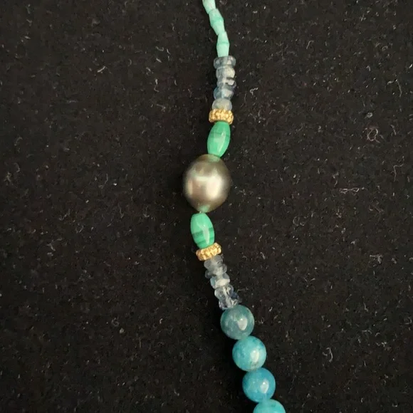 ARMENTA old world pearl mixed bead long  36"" long necklace New in box with tag - Picture 5 of 5